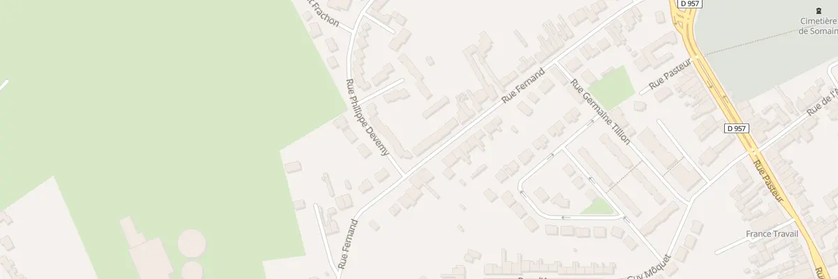 Plan du 62 Rue Fernand à Somain