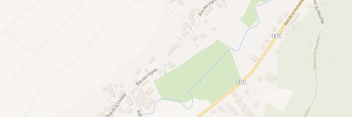 Plan du 39 Rue des Vignes à Domptin
