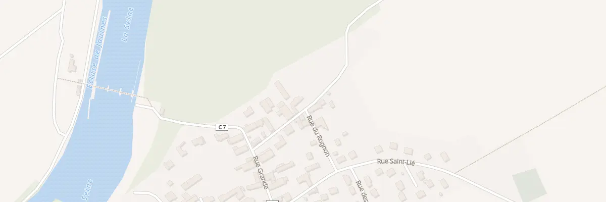 Plan du 5 Rue de la Sablière à Jaulnes
