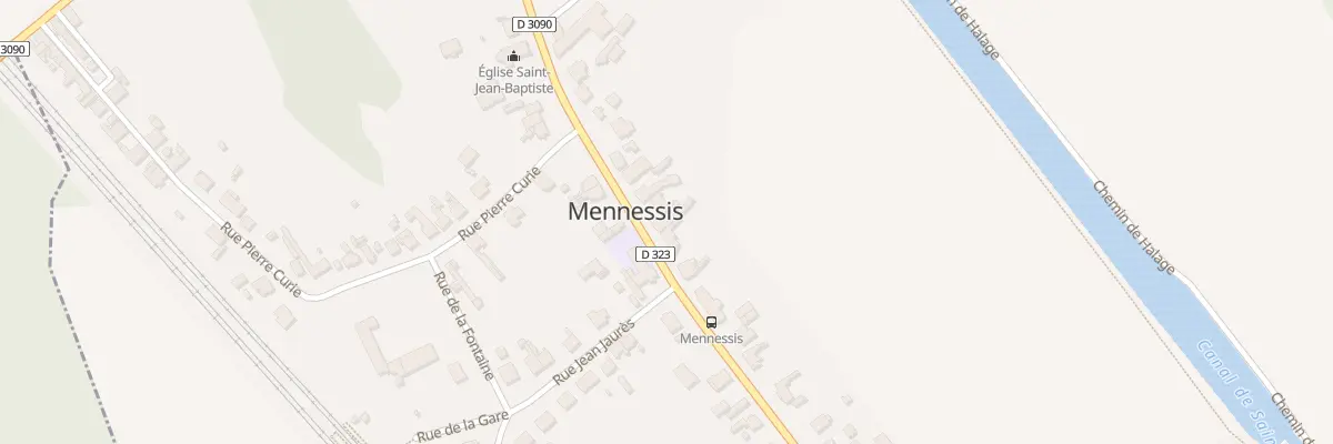 Plan du 10 Rue Pasteur à Mennessis