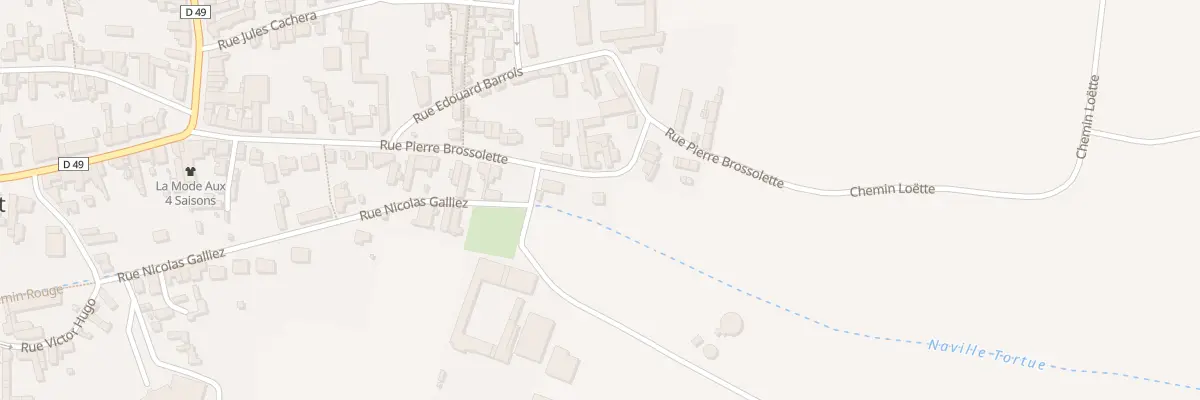 Plan du 39B Rue Pierre Brossolette à Marquette-en-Ostrevant