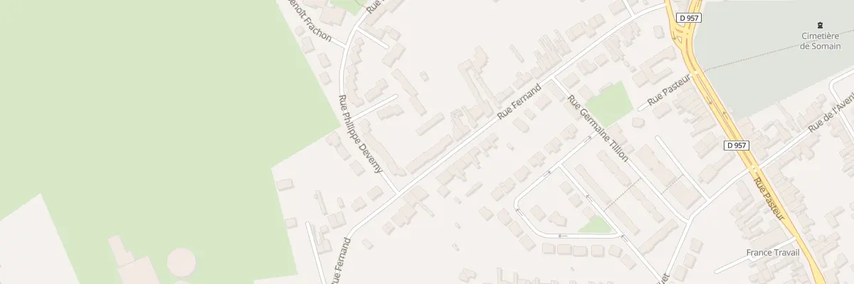 Plan du 56 Rue Fernand à Somain