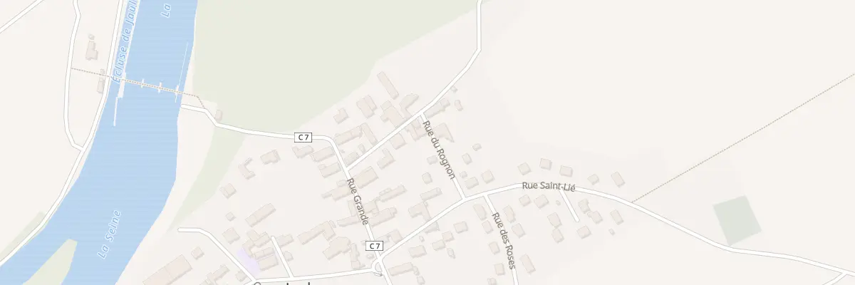 Plan du 3 Rue du Rognon à Jaulnes