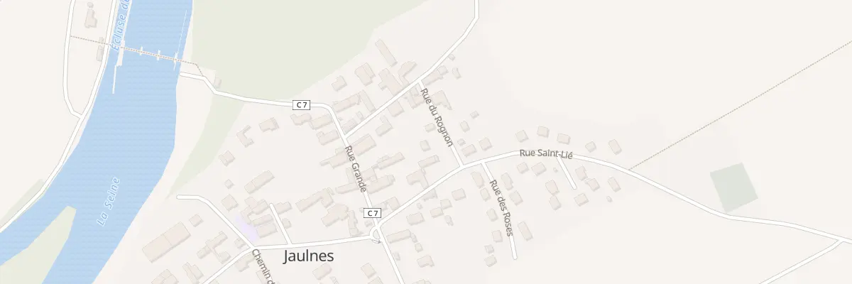 Plan du 1 Rue du Rognon à Jaulnes