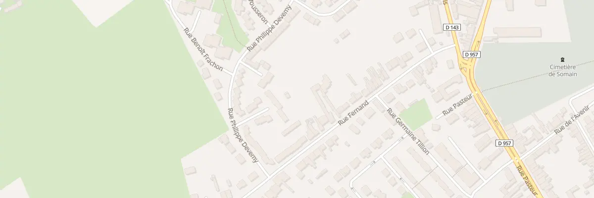 Plan du 46 Rue Fernand à Somain