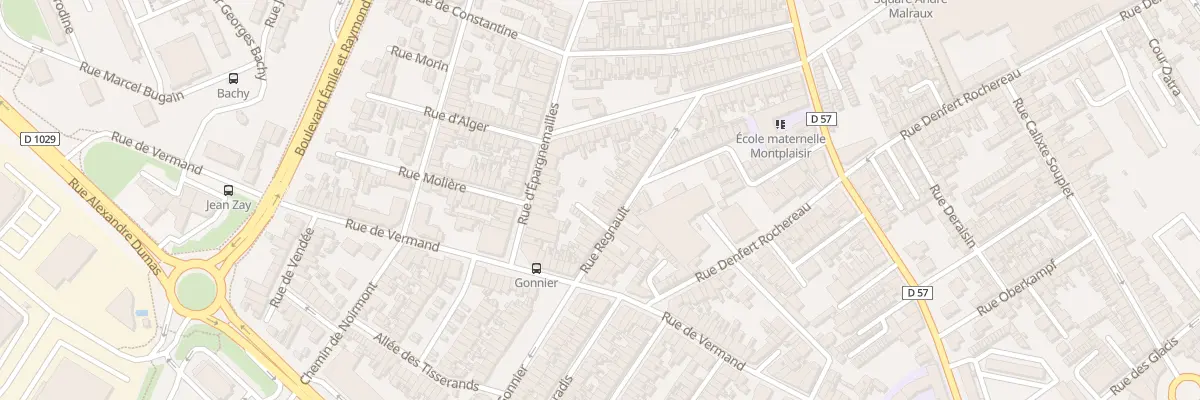 Plan du 19 Rue Regnault à Saint-Quentin
