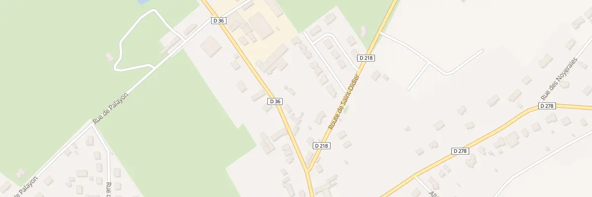 Plan du 24 Rue des Trois Ormeaux à Broût-Vernet