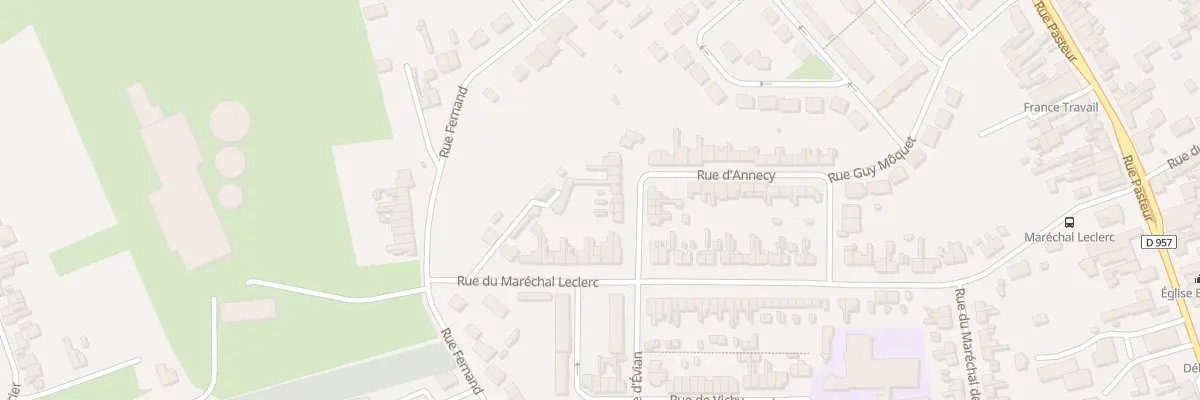 Plan du 44 Rue d’Annecy à Somain