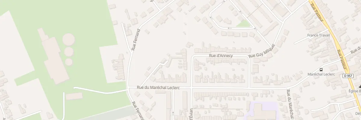 Plan du 42 Rue d’Annecy à Somain