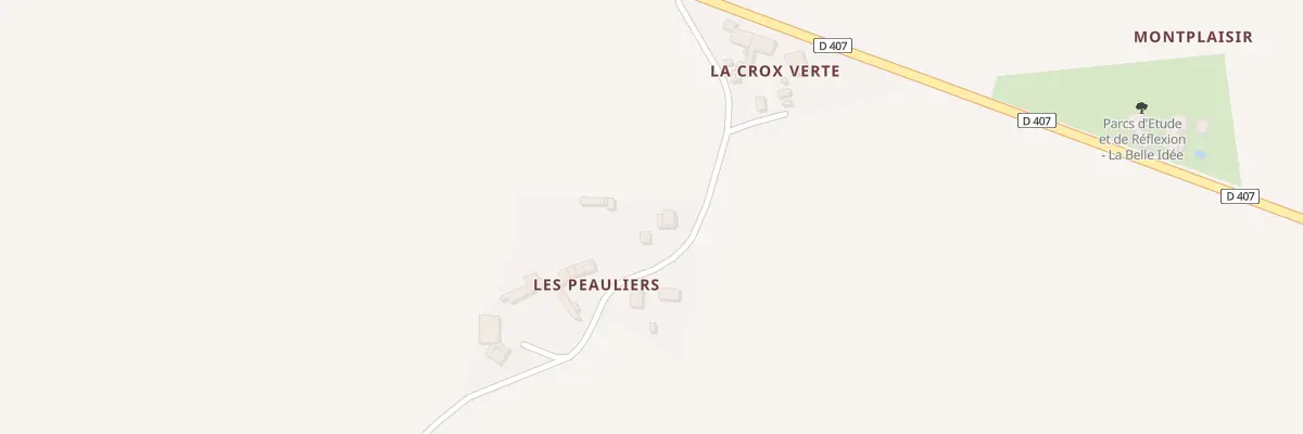 Plan du 5107 Les Peauliers à Bassevelle
