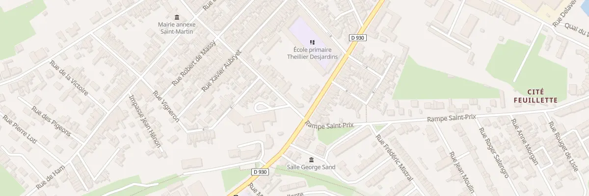 Plan du 88B Rue de Paris à Saint-Quentin