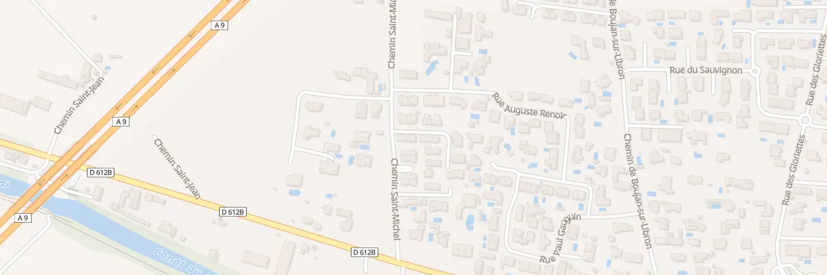 Plan du 6 Imp Saint-Exupéry à Villeneuve-lès-Béziers
