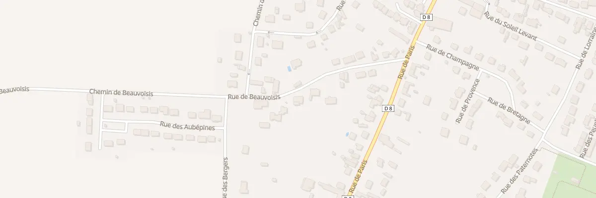 Plan du 16 Rue de Beauvoisis à Essigny-le-Grand