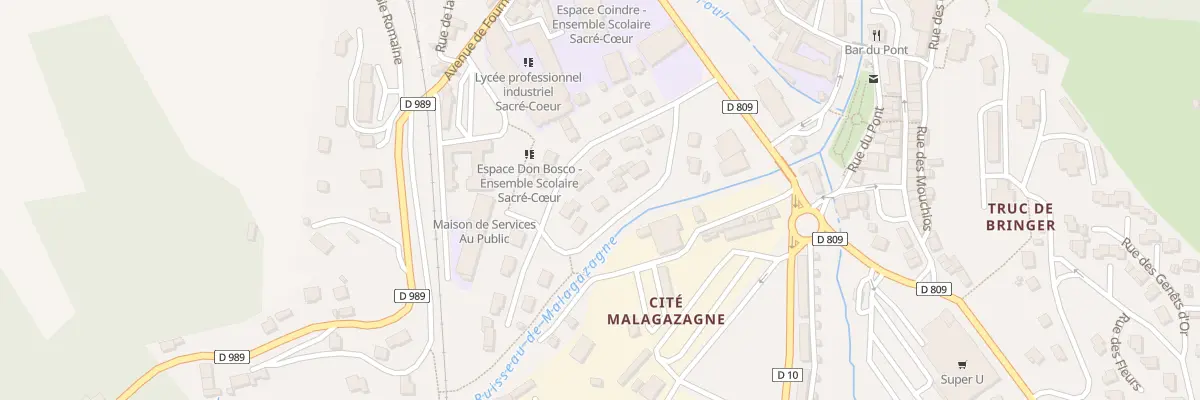 Plan du 15 Rue Gustave Pelisse à Saint-Chély-d’Apcher