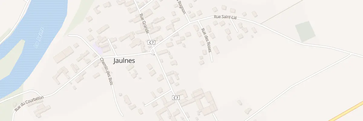 Plan du 16 Rue Grande à Jaulnes