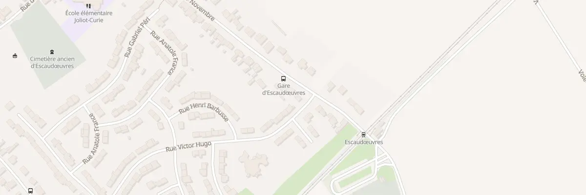 Plan du 52 Rue du Onze Novembre à Escaudœuvres