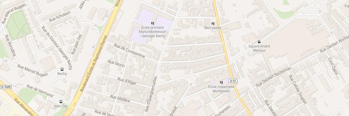 Plan du 48 Rue de Constantine à Saint-Quentin