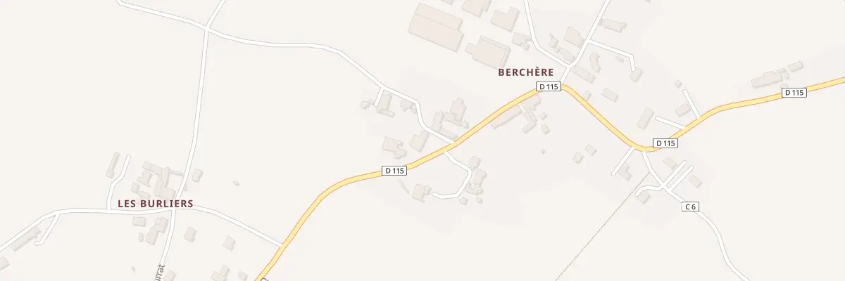 Plan du 3 Rue de Berchère à Saulcet