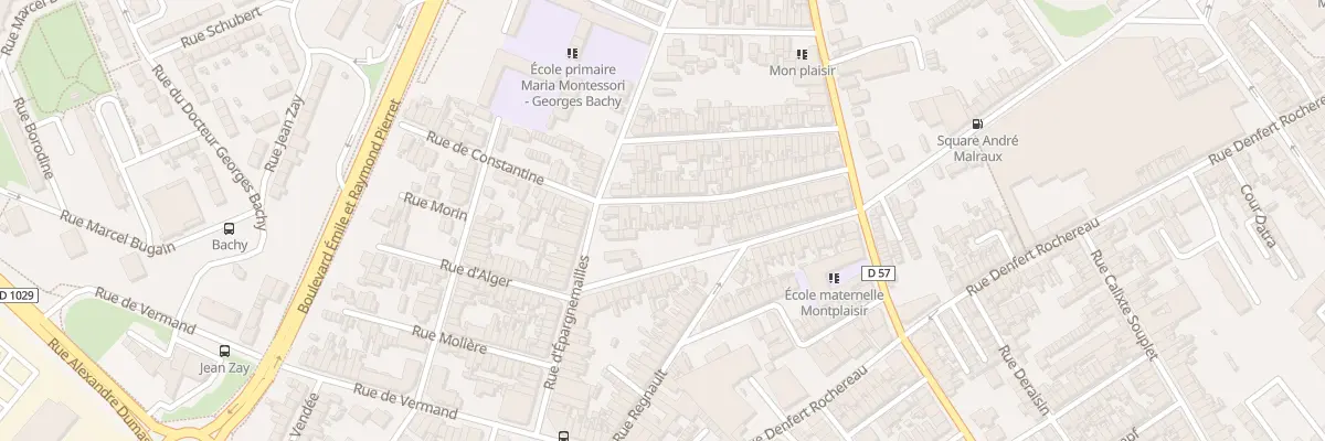 Plan du 41 Rue de Constantine à Saint-Quentin