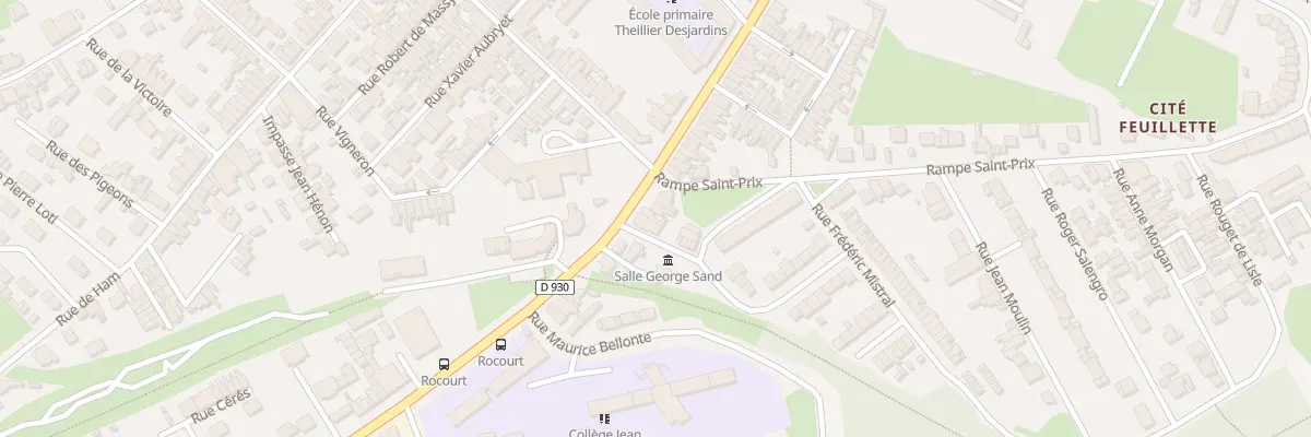 Plan du 137 Rue de Paris à Saint-Quentin