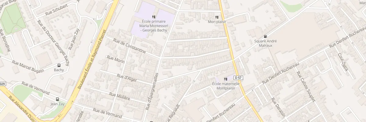 Plan du 37 Rue de Constantine à Saint-Quentin