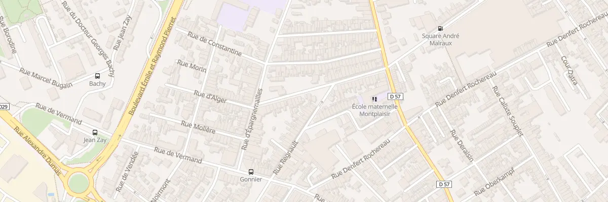 Plan du 39 Rue d’Alger à Saint-Quentin