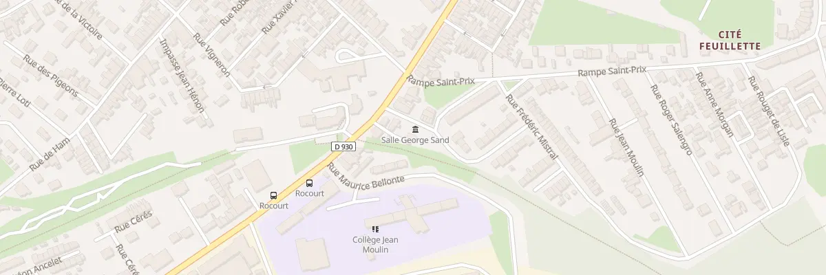 Plan du 141B Rue de Paris à Saint-Quentin