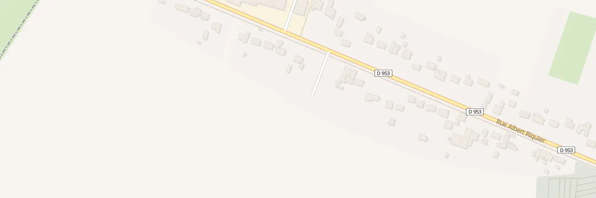 Plan du 408 Rue Albert Ricquier à Beuvry-la-Forêt