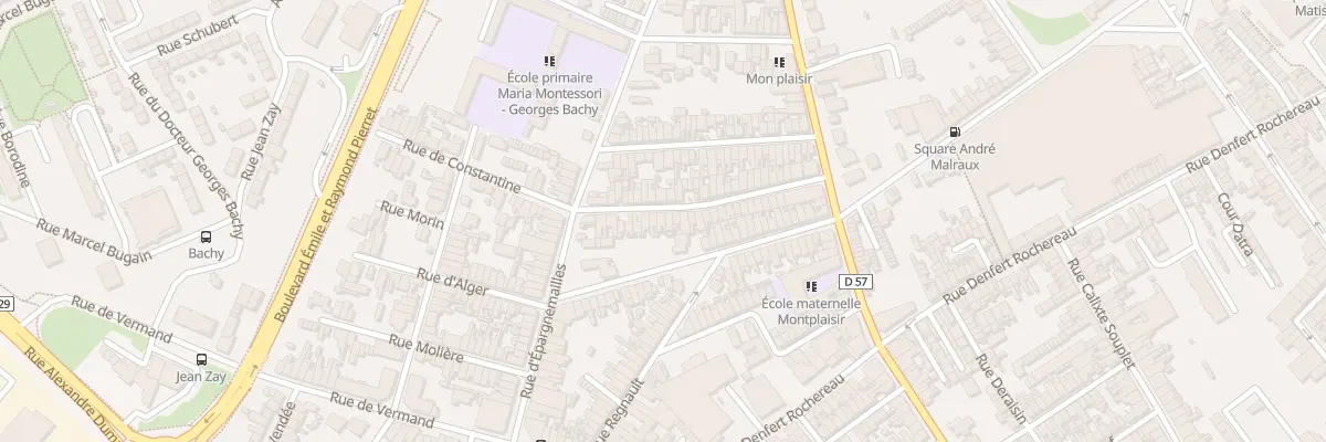 Plan du 35 Rue de Constantine à Saint-Quentin