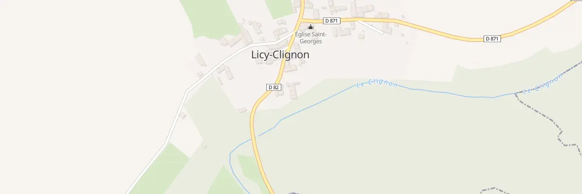 Plan du 2 Rue Principale à Licy-Clignon