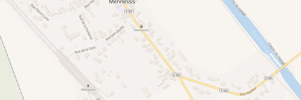 Plan du 15 Rue Pasteur à Mennessis