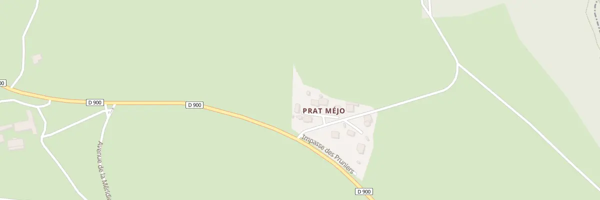 Plan du 5117 Lot Prat Mejo à Antrenas