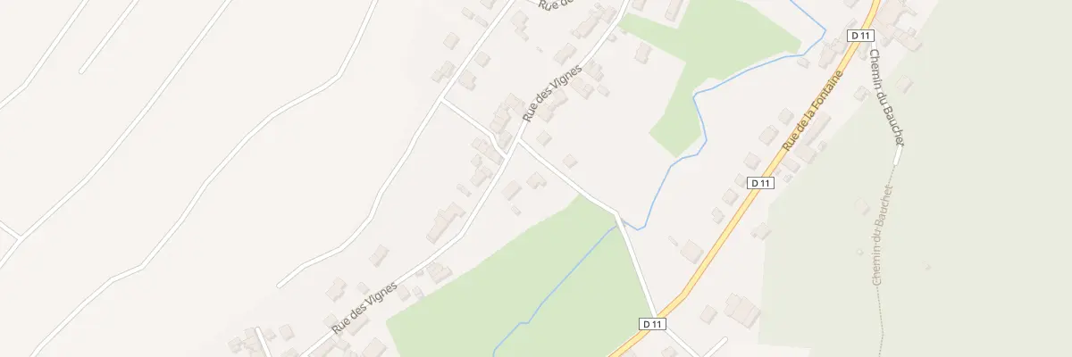 Plan du 27 Rue des Vignes à Domptin