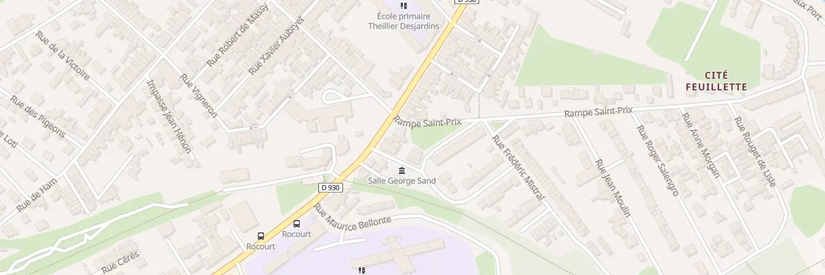 Plan du 133 Rue de Paris à Saint-Quentin