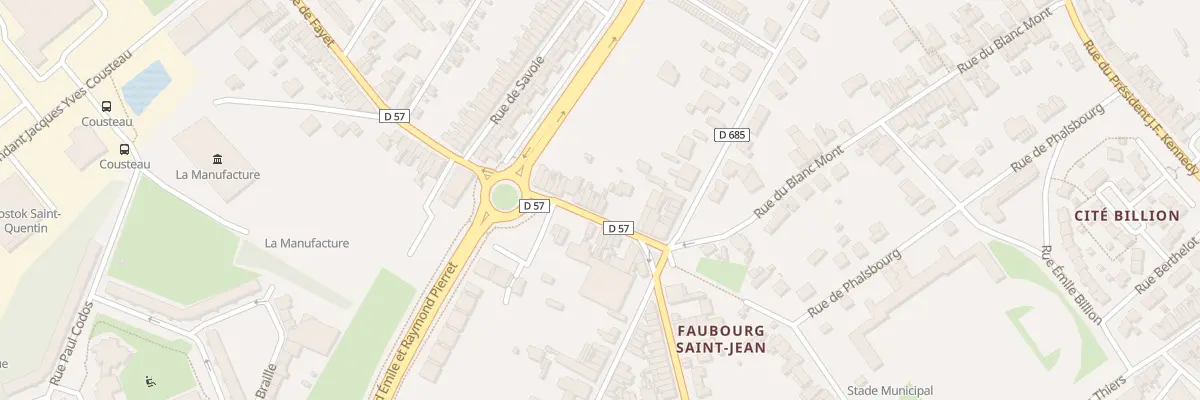 Plan du 202 Rue de Fayet à Saint-Quentin