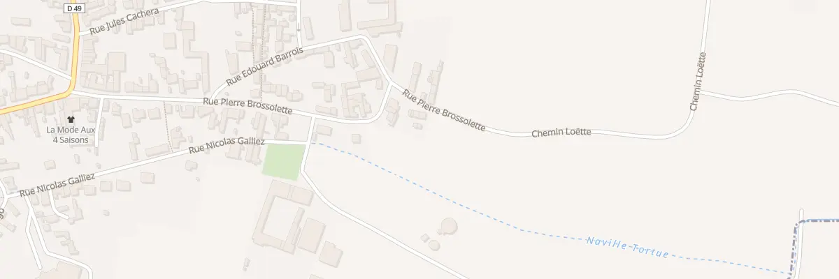 Plan du 45 Rue Pierre Brossolette à Marquette-en-Ostrevant
