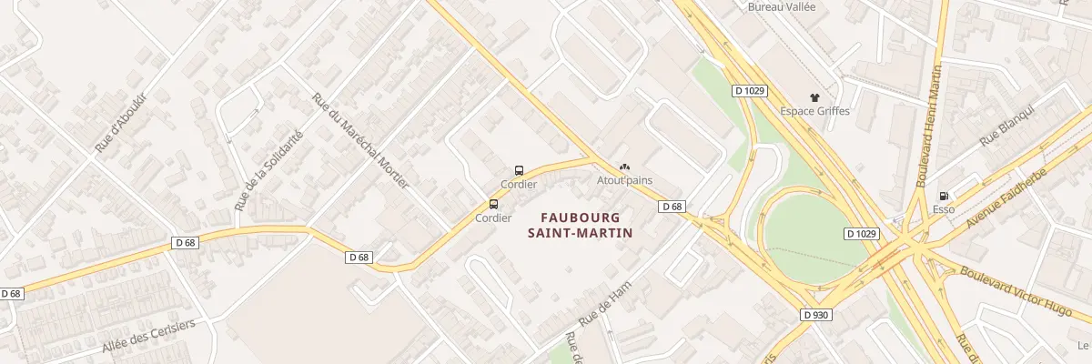 Plan du 15 Rue du Docteur Cordier à Saint-Quentin