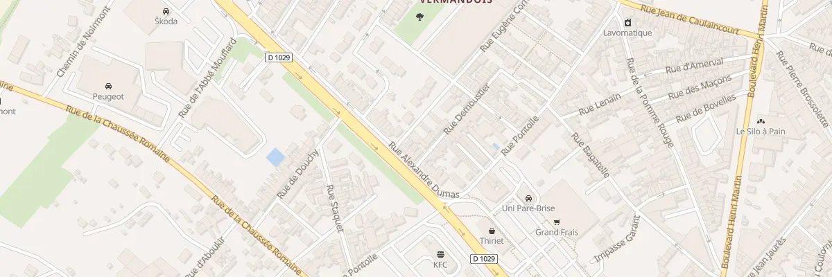 Plan du 51 Rue Eugene Corrette à Saint-Quentin