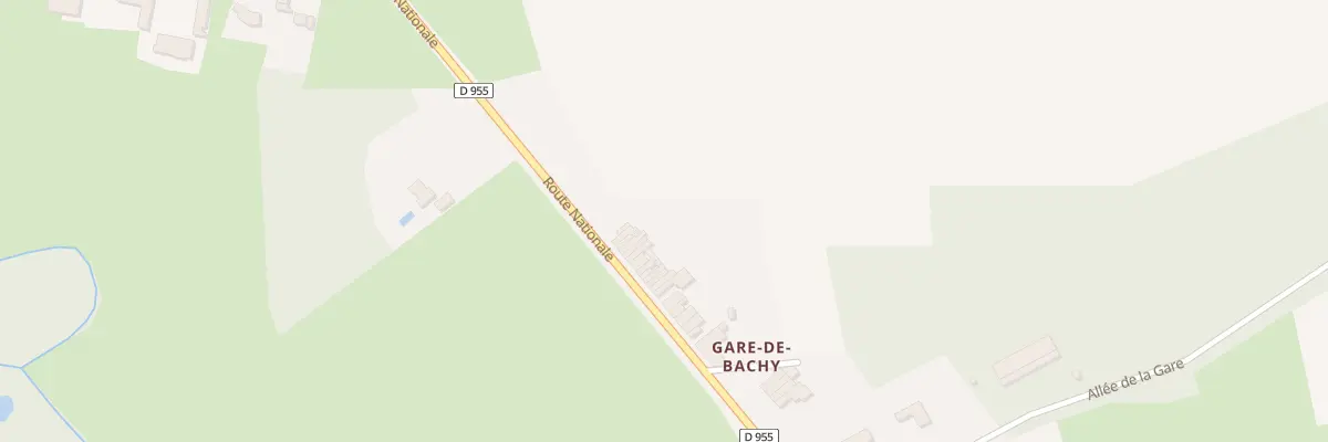Plan du 2737 Rte Nationale à Bachy