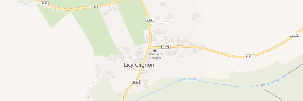Plan du 14 Rue Principale à Licy-Clignon