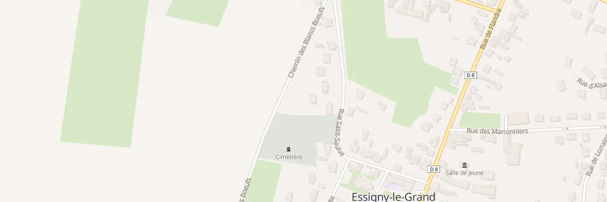 Plan du 10 Rue Saint-saulve à Essigny-le-Grand