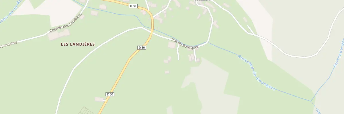Plan du 6032 Les Landeires à Lorcières