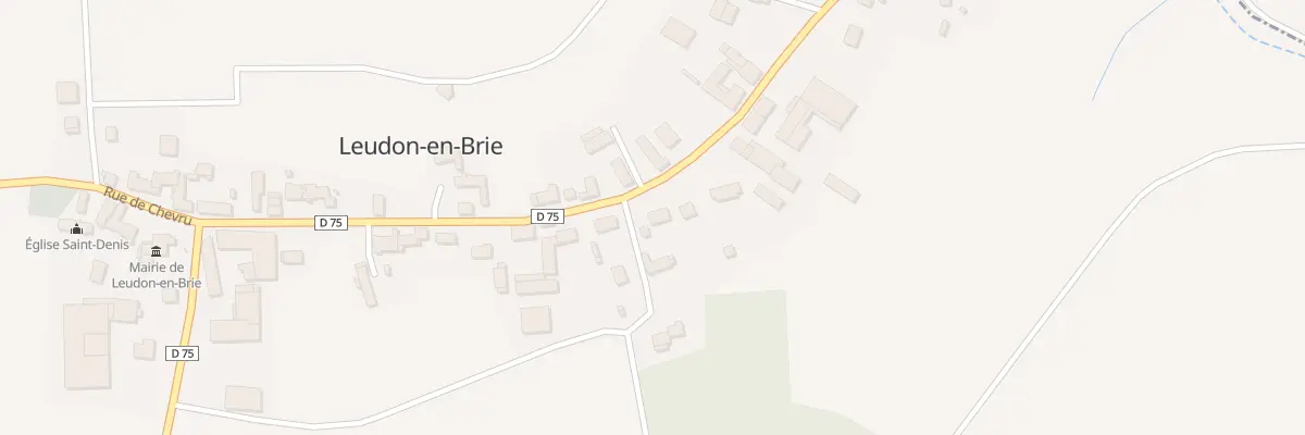 Plan du 1 Rue du Bois des Plants à Leudon-en-Brie