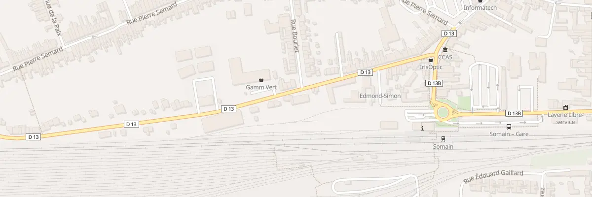 Plan du 53B Rue Edmond Simon à Somain