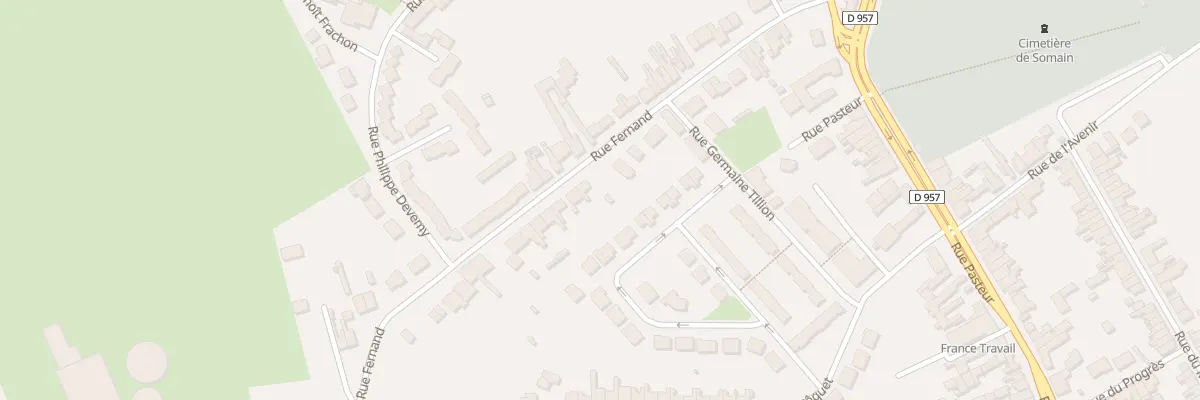 Plan du 41 Rue Fernand à Somain