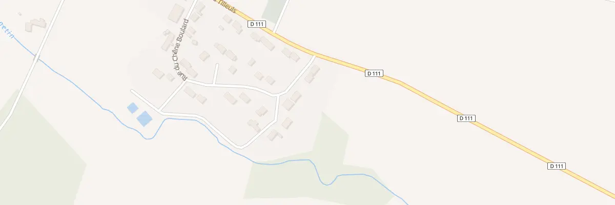Plan du 28 Rue du Chêne Boulard à Chartronges