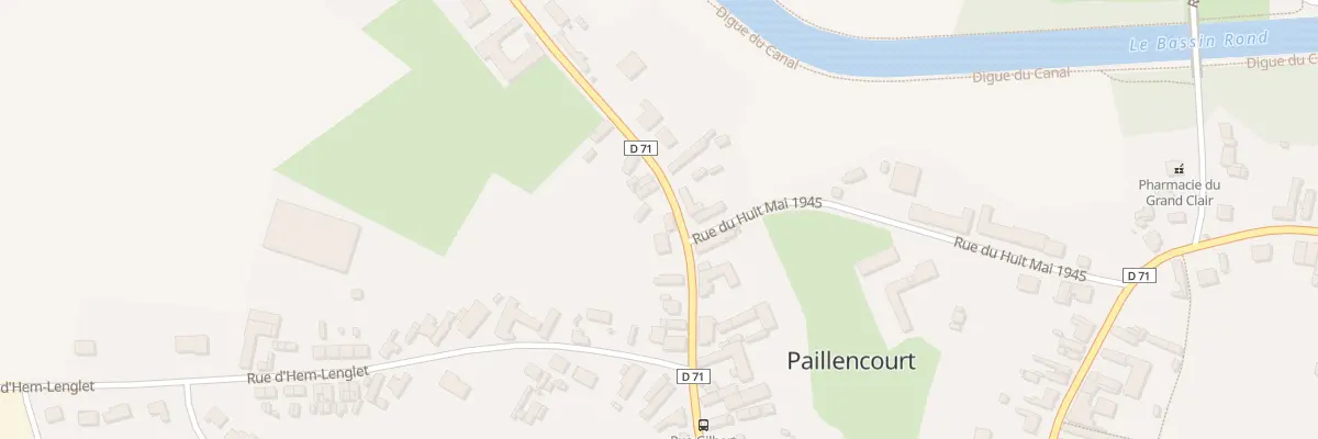 Plan du 3 Rue de Lannoy à Paillencourt