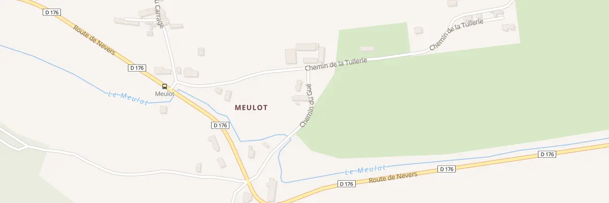 Plan du 2 Che du Gué à Montigny-aux-Amognes