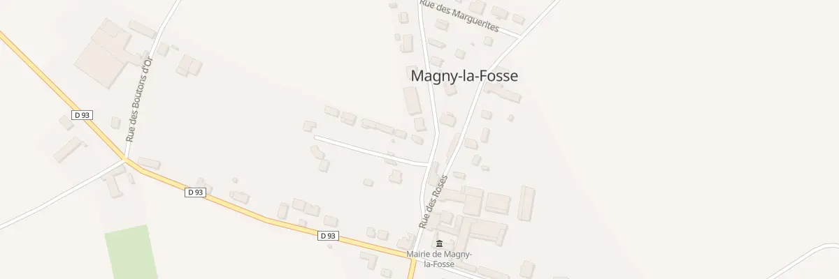 Plan du 1 Rue des Pervenches à Magny-la-Fosse
