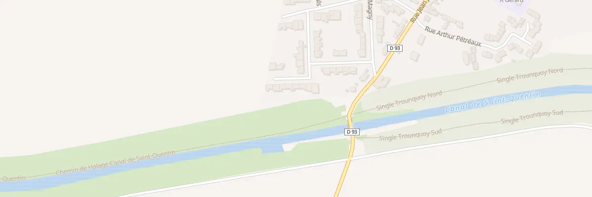 Plan du 17 Rue des Rosiers à Lehaucourt